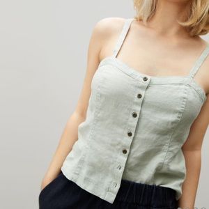 Linen Picnic Top